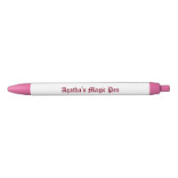 Stylo cadeau de l'auteur, personnalisable, rose,