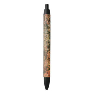 Noir Stylo cadeau en marbre classique marron