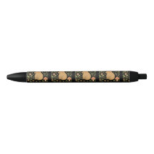 Stylo Capybara avec Motif de champignons