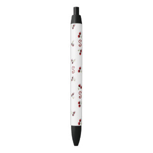 Noir Stylo Cerise