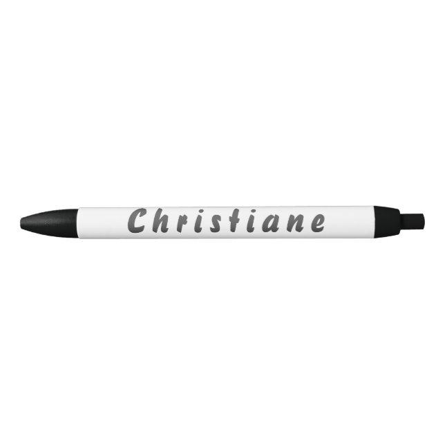 Noir Stylo Christiane (Devant)