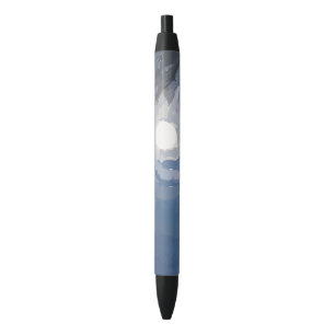 Noir Stylo ciel bleu
