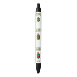 Noir Stylo Cupcake de Noël