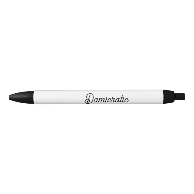 Noir Stylo Damicratique (Devant)