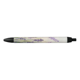 Noir Stylo d'aquarelle de lavande