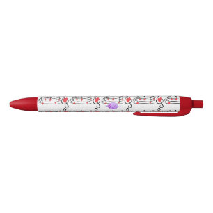 Noir Stylo de chanson d'amour