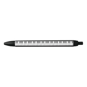 Noir Stylo de clavier de piano