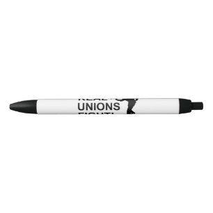 Noir Stylo de combat des unions réelles