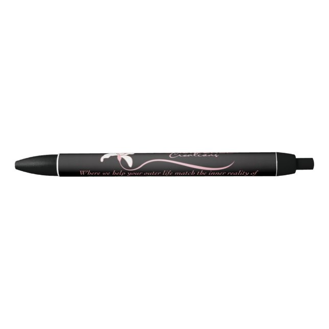 Noir Stylo de création considéré (Devant)