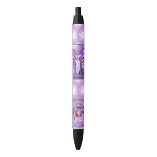 Noir Stylo de fée pourpre