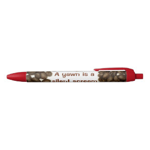 Noir Stylo de grain de café