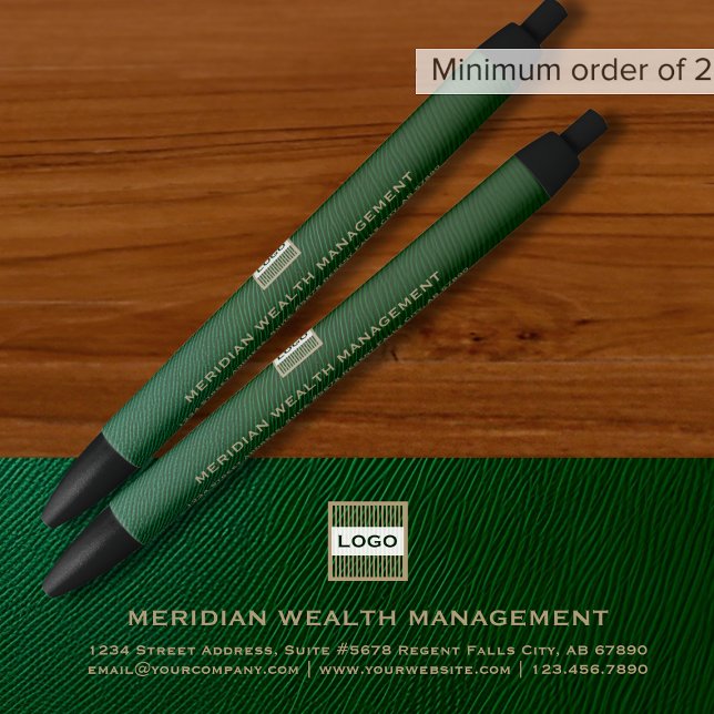 Noir Stylo de logo personnalisé (Créateur téléchargé)