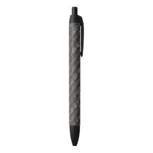 Noir Stylo de note de musique