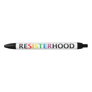 Noir stylo de resisterhood