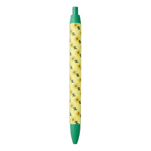 Noir Stylo de tournesol de patchwork