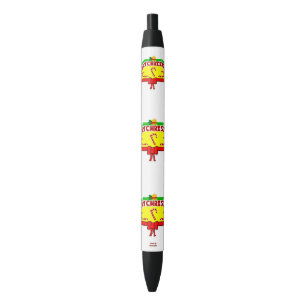 Noir Stylo de voeux de Noël