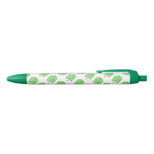 Noir Stylo d'écriture shamrock