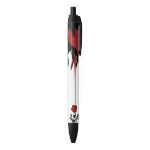 Noir Stylo d'élégance gothique