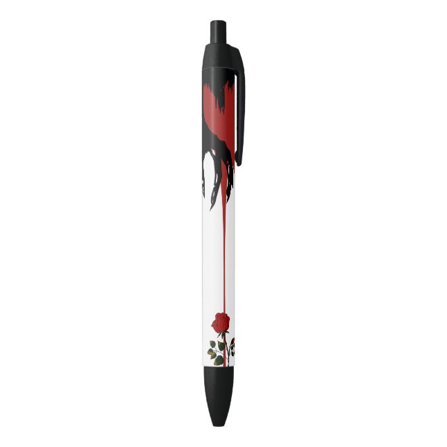 Noir Stylo d'élégance gothique (Bas (Vertical))