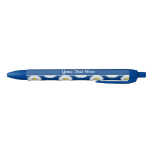 Noir Stylo D'Encre Bleu Personnalisé turquoise Plutôt