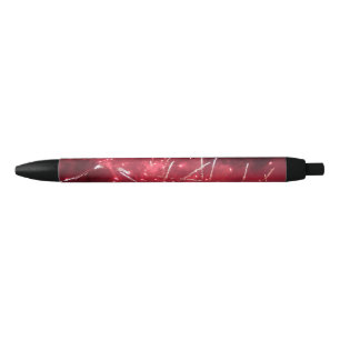 Noir Stylo d'encre Fireworks