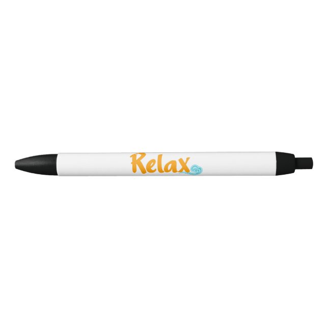 Noir Stylo d'encre noire (Devant)