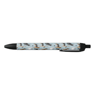 Noir Stylo d'encre noire bergers allemands