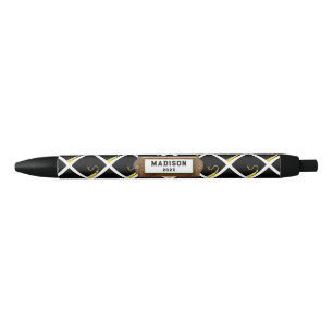 Noir Stylo d'encre noire personnalisé