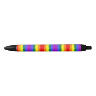 Noir Stylo drapeau LGBT+