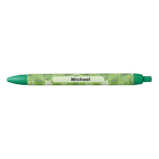 Noir Stylo élégant à encre noire marine