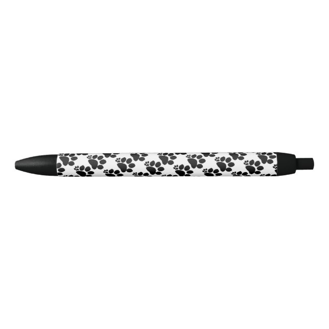 Noir Stylo - Empreinte de patte à sept doigts (Devant)