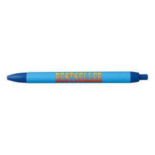 Noir Stylo Encre Écrivain Bestseller personnalisable