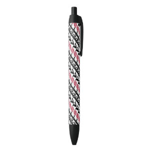 Noir Stylo Encre/Football Amour