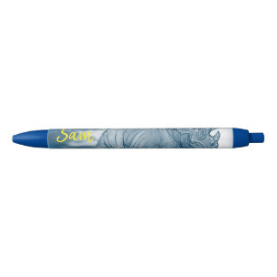 Noir Stylo et stylo Dinosaur
