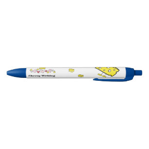 Noir Stylo et stylo scolaire Souris Coeurs de fromage