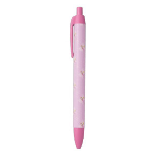 Noir Stylo féerique assez rose d'équilibre, à l'encr