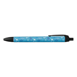 Noir Stylo Hanoukka Stars N° 2