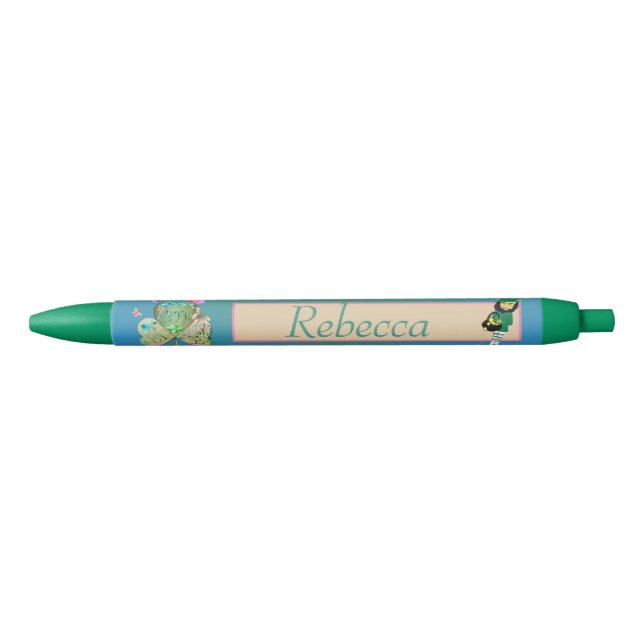 Noir Stylo Leprechaun de St. Parick (Devant)