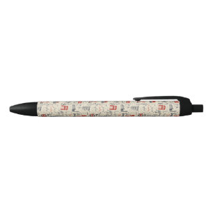 Noir Stylo Londres vintage