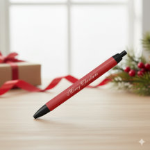 Stylo marqueur texte Joyeux Noël personnalisé pour
