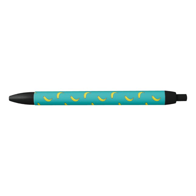 Noir Stylo Motif banane (Devant)