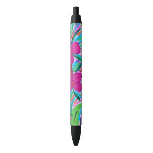 Noir Stylo Motif Beach Party
