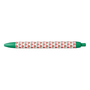 Noir Stylo Motif Dessin Animé Tranche de Pastèque Migno