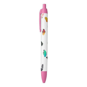 Noir Stylo papillon