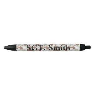 Noir Stylo Personnalisé Camo
