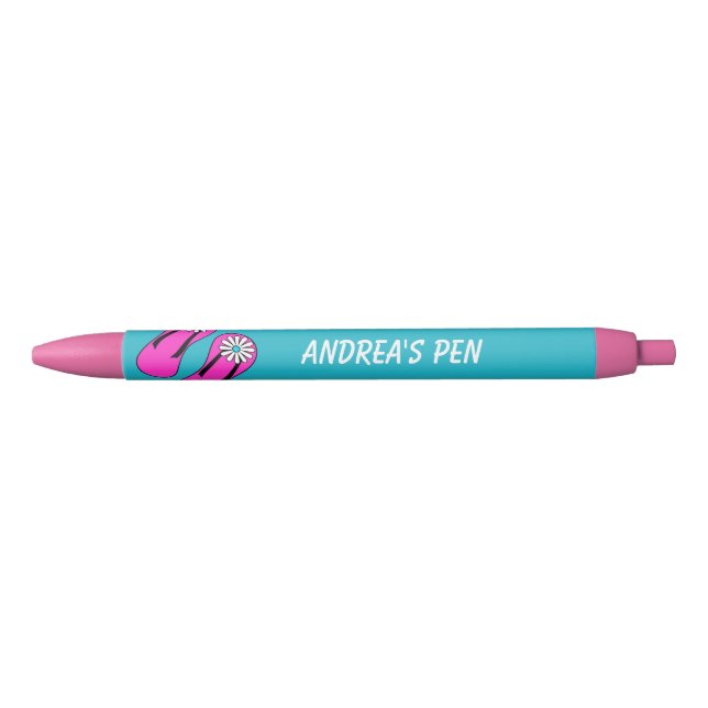 Noir Stylo personnalisé de bascule électronique (Devant)
