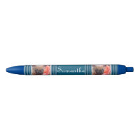 Stylo personnalisé par bleu de bouledogue français