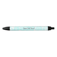 Stylo personnalisé par bulles bleues
