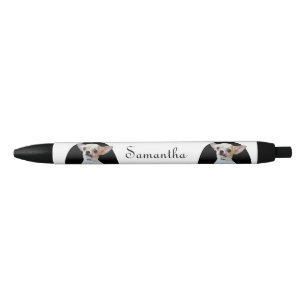 Noir Stylo personnalisé par chien de chiwawa
