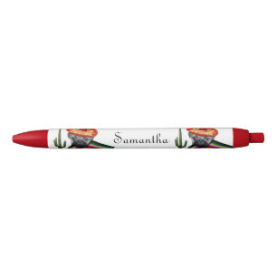 Noir Stylo personnalisé par rouge mexicain de chien de